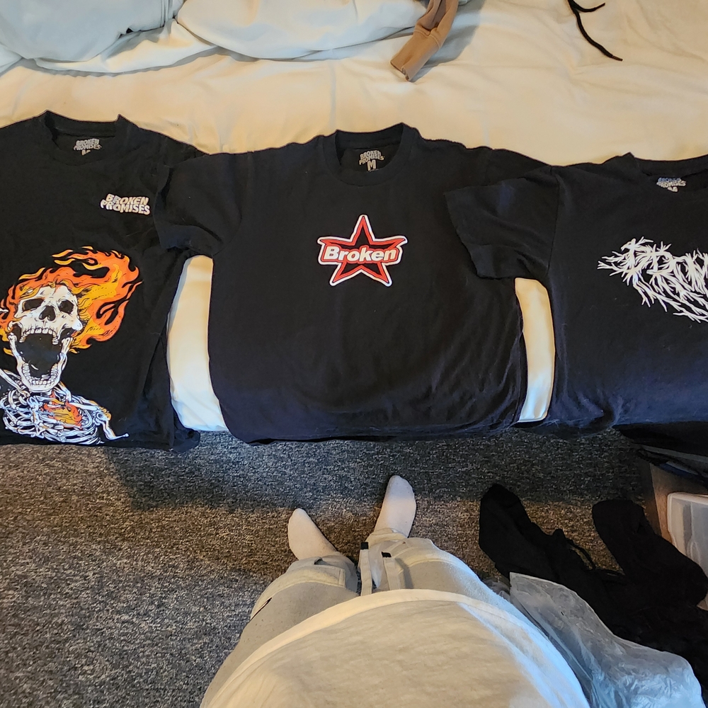 Black Graphic T-Shirts